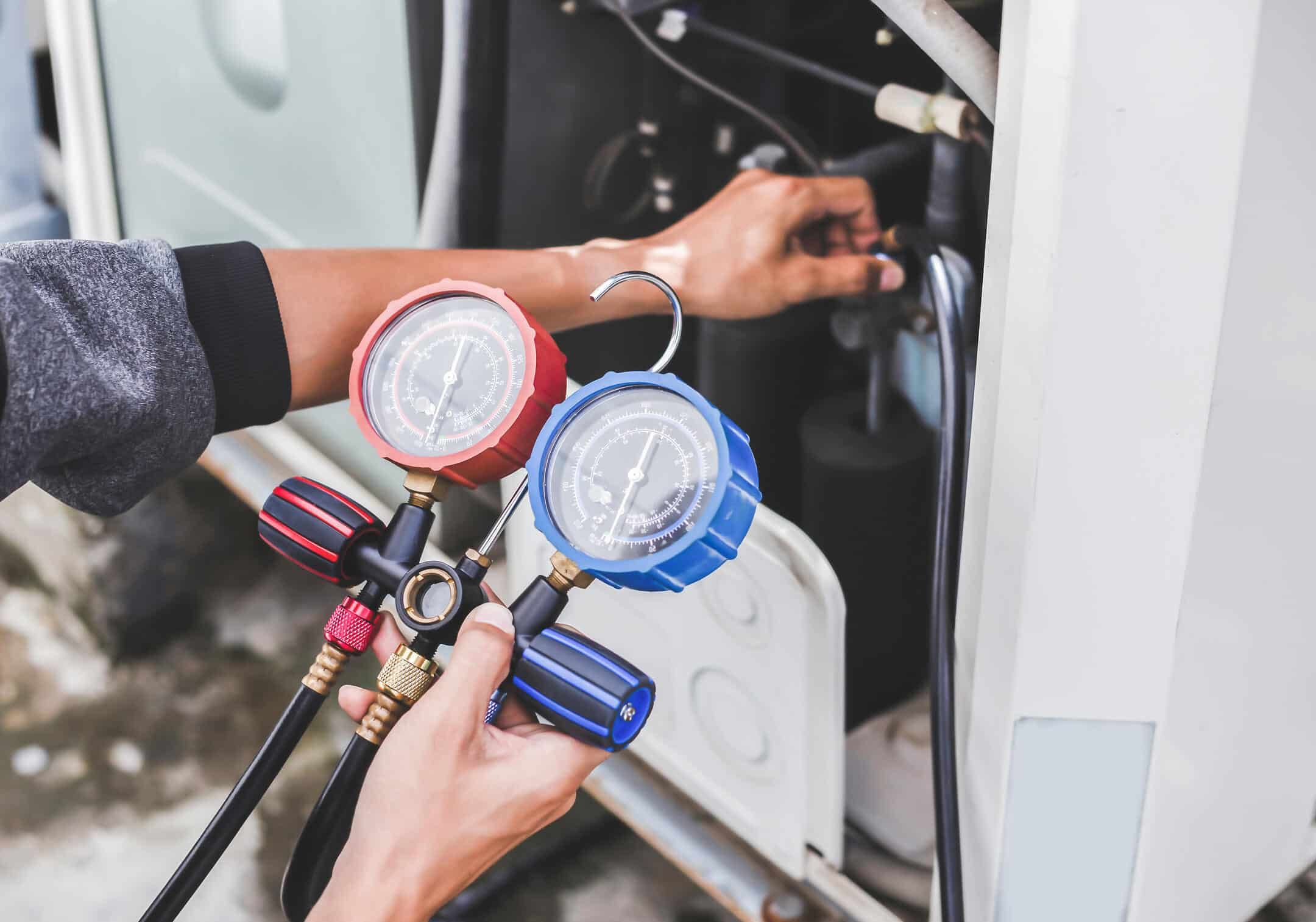 low refrigerant-tech checking status of ac unit low refrigerant-tech checking status of ac unit
