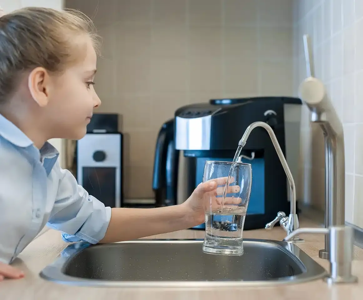 does tap water have chlorine-child filling a glass with water from a faucet does tap water have chlorine-child filling a glass with water from a faucet