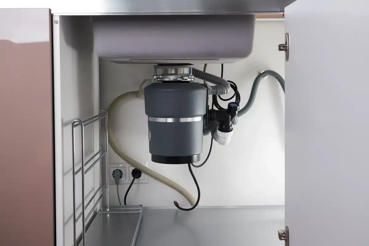 garbage disposal unit under a kitchen sink garbage disposal unit under a kitchen sink