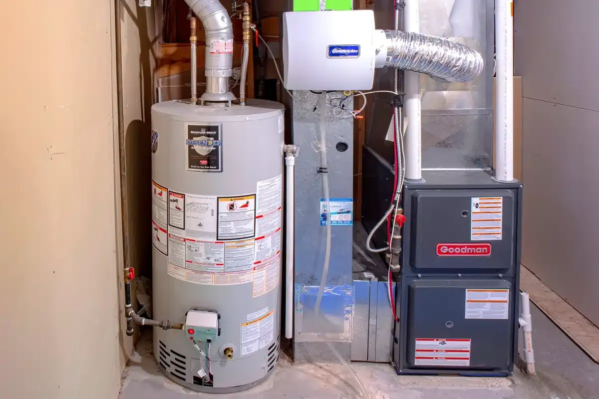 gas furnace room gas furnace room