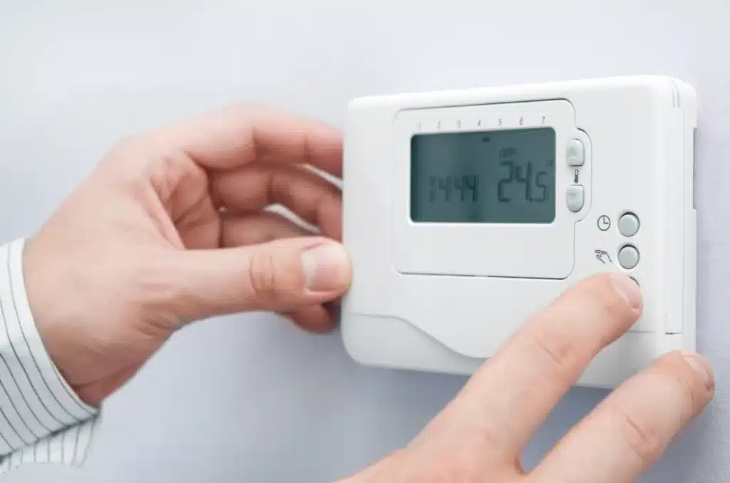 parts of a furnace-thermostat