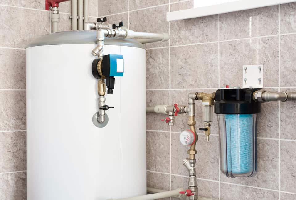 what is a boiler-white boiler in house basement